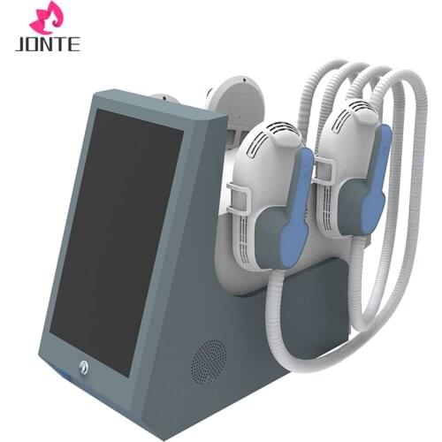 4 Handles EMS Build Muscle Burn Fat Body Contouring Slimming Machine HIEMT Machine