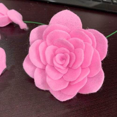 Hot Sale 9pcs Different Flowers Petal Stencil Metal Cutting Dies Cut Practice Hands-on DIY Scrapbooking Album Craft dies Tool