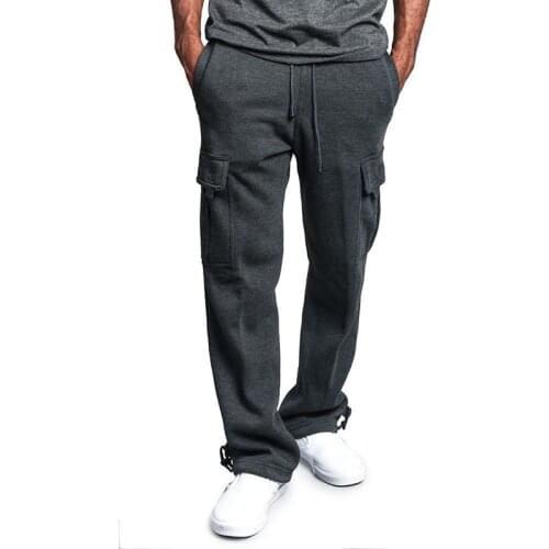 New Tacitcal Loose Joggers Cargo Pants Men Urban Pocket Drawstring Sweatpants Safari Style Casual Streetwear Mens Pants Trousers