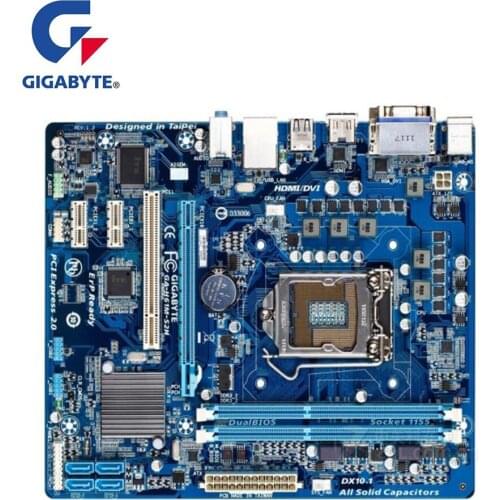 For Gigabyte GA-H61M-S2H H61M-S2H Motherboard LGA 1155 For Intel H61 Used Desktop Mainboard USB2.0 SATA2 PCI-E X16