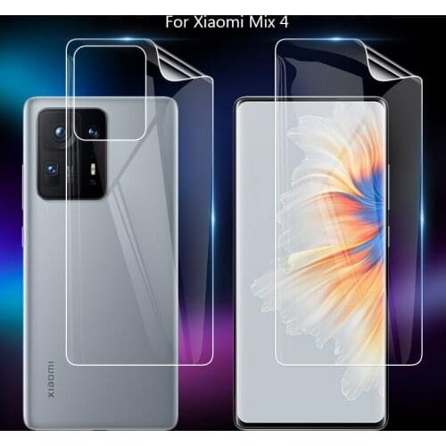 For Xiaomi Mix 4 Mix4 5G 6.67" Clear TPU / Matte Anti-Fingerprints Hydrogel Full Cover Soft Screen Protector Film ( Not Glass )