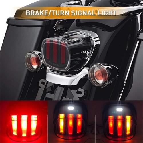 DOT Approved Brake Running Light Motorcycle LED Taillight Eagle Claw Desigtn For Harley Sportster Dyna Softail Touring Road