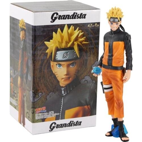 29cm Naruto Shippuden Anime Rasengan Uzumaki Naruto PVC Action Figure Cartoon Decoration Model Toy Doll Kids Gift Brinquedos