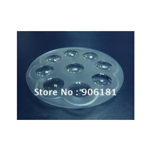 HKB-100 High quality LED Optical Lens, Size: 100X8mm, 50 degree, Clean surface, PMMA materials