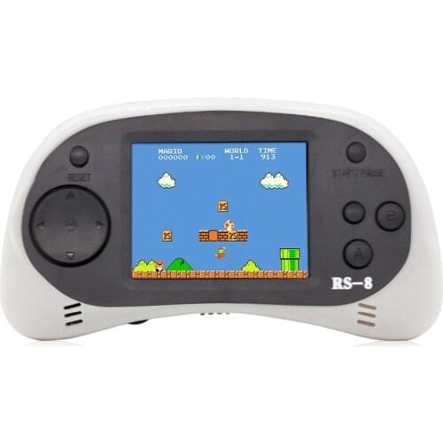 RS-8 Handheld Game Console for Kids Built in 260 Classic Old Video Games Retro Arcade Gaming Player Portable Boy Birthday Gift