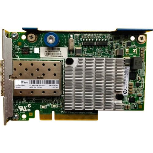 647581-B21 647579-001 649869-001 Dual port 530FLR 10Gbps Ethernet Adapter for HP