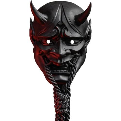 Latex Face Cover Anime Horror Soft Rubber Head Cover Halloween Ghost Demon Face Cover Stage Performance Props Comfortable Funny