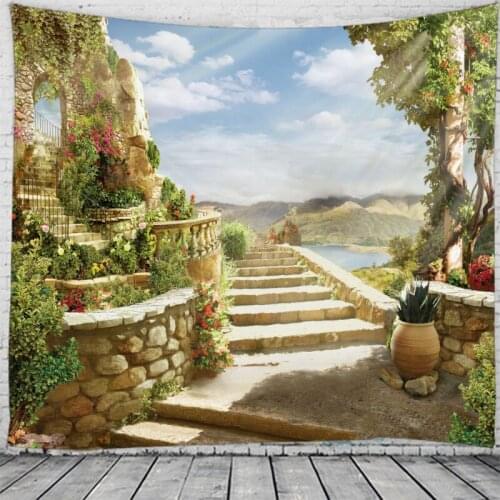 Lceberg Mountains Tapestry Psychedelic Wall Hanging Decor Halloween Deco Free Shipping