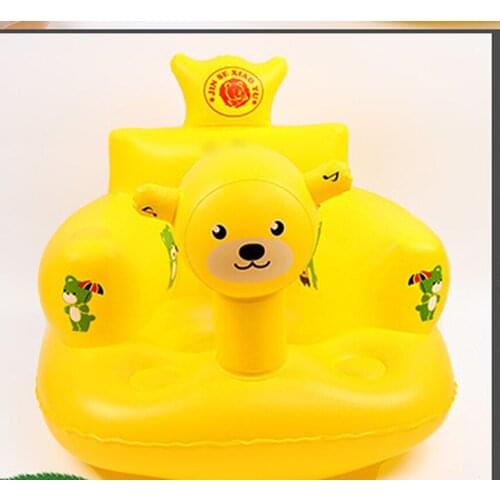 Infant Infant Small Sofa Baby Learning Chair Cartoon Bath Stool Portable Baby Multifunctional Child Meal Seat
