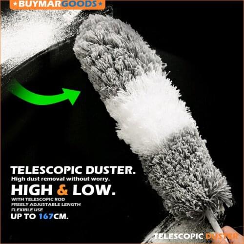 BuymarGoods-Microfiber Duster Household Retractable Electrostatic Car Dust Air-condition Car Furniture Cleaning Fiber Home Wash