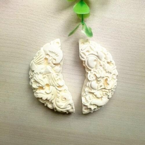 P689 longfeng with perfumed plaster cast wax plate chocolate molds of molds