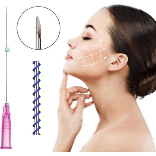 Pdo Thread Screw Face-Lift Skin Tightening Anti-Aging 20pcs/Bag For Forehead Apple Cheeks Double Chin