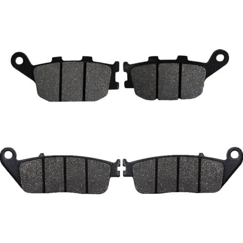 Motorcycle Front and Rear Brake Pads for HONDA VT1100C2 VT 1100 C2 95-05 VTX1300 VTX 1300 03-08 CBF 500 CBF500 2004