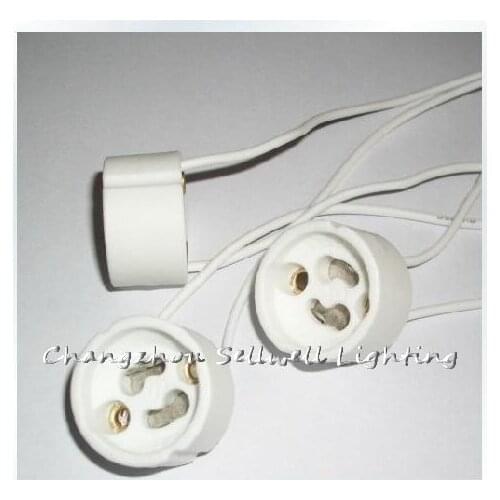 Popular!gu10 Ceramic Aging Lampholder Led Lamp Cup Socket Z172