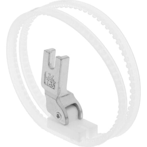 Sewing Machine Presser Foot Double Roller Presser Foot Roller Ring Plastic Presser Foot