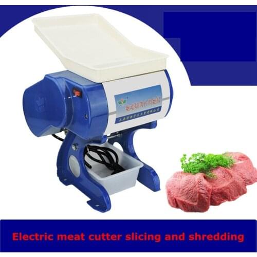 Commercial electric meat slicer Multi-function vegetable and diced stainless steel meat grinder