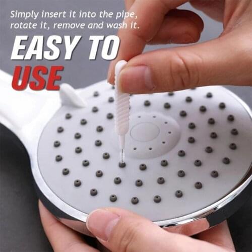 20PCS Gap Hole Anti-Clogging Cleaning Brush Shower Head Holes Cleaner Brush Shower Head Cleaning Tools