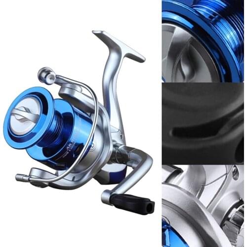 Spinning Reel AK Max Drag 5KG Reel Fishing 5.2:1 Metal Drive Gear High Speed Salt Water Fishing Reel
