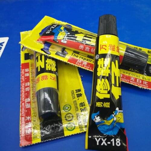 18ml Super Adhesive Repair Glue For Shoe Leather Rubber Canvas Tube Strong Bond Cheap