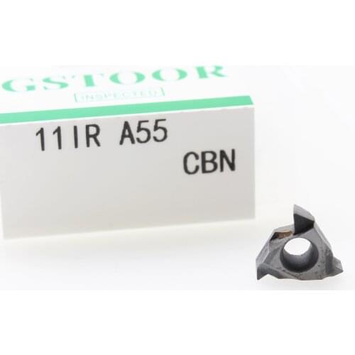 2PCS 11IR A55 A60 16ER 16IR AG60 AG55 AG55 PCD CBN Thread Turning Tools CNC lathe cutter For Metal Processing