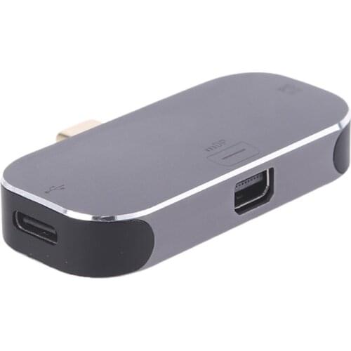 Y4UE USB-C/Type-C Conversion Type-c to Mini DP/ Display Port Adapter Computer Connector Universal Type-C Converter