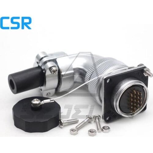WEIPU WS28 Manufacturer M28 Series 20 Pin Panel Mount/Cable Connector Circular Easy to Install Electricity Waterproof Connector