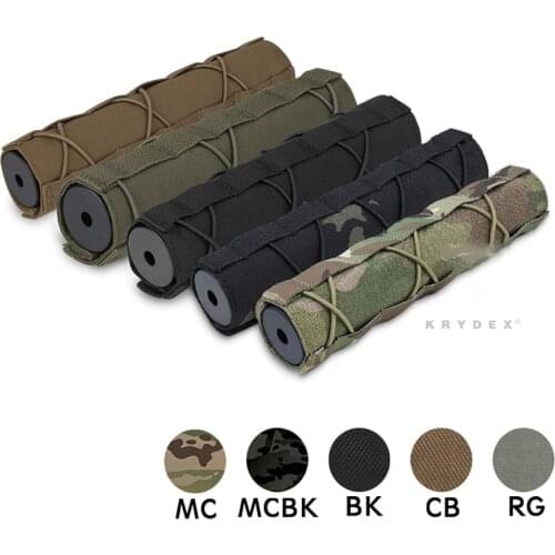 Outdoor Hunting Air Gun 22 Cm Silencer Protective Sleeve Tactical Camouflage Sniper Anti-scratch
