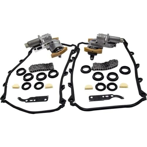 1 Pair Timing Chain Tensioner Gasket Kit For Audi A8 A6 VW Touareg Left+Right 077109087C 077109088C