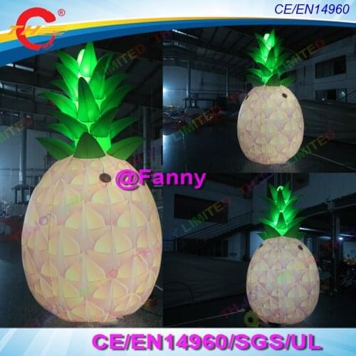 10ft or 13ft or 20ft giant inflatable pineapple with led lights,cheap inflatable pineapple for sale,inflatable pineapple balloon