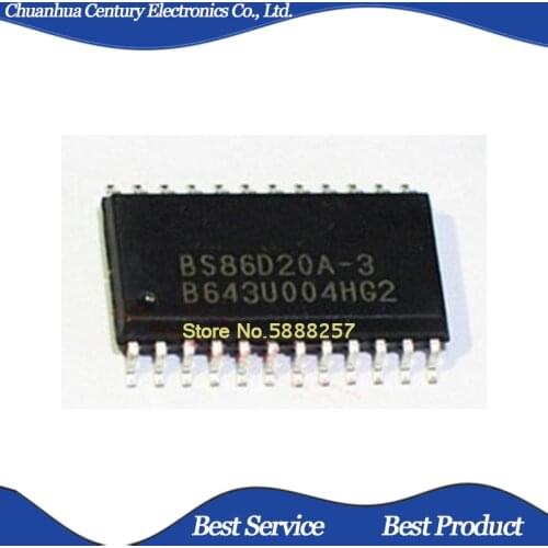 2 pcs/lot BS86D20A-3 SOP24 New and Original In Stock