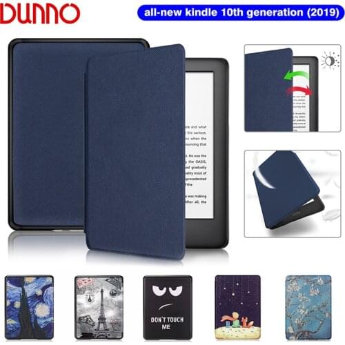 2019 All-New Kindle Case For Funda Amazon Kindle 6 inch Kindle Cover 10th Generation Waterproof Flip E-book Shell Capa