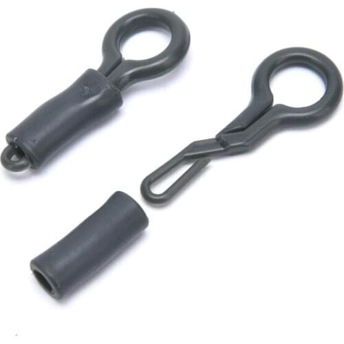 20X Back Lead Clips Carp Fishing Convert Sleeve Locking Tube Fishing Accessories