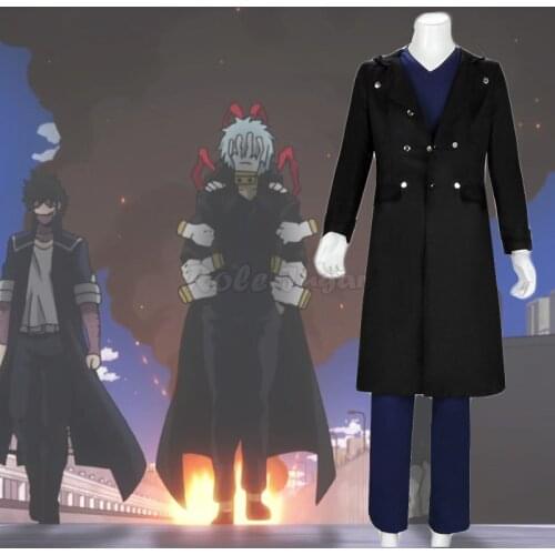 4pcs Anime My Hero Academia Shigaraki Tomura Cosplay Costume Adult Men Women Halloween Carnival Party Show Suits S-3XL C179M251