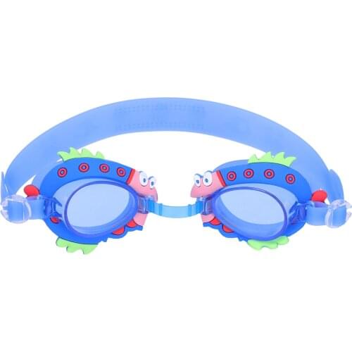 Children Anti‑Fog Swimming Glasses Adjustable Silicone Strap Crab Shape Swim Goggles Diving Swimming Goggles for kids Children