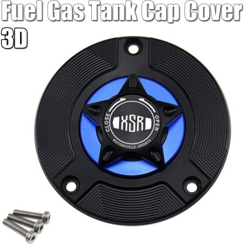 For YAMAHA XSR900 XSR700 XSR300 XSR250 2016 2017 2018 CNC Aluminum Keyless Motorcycle Accessories Fuel Gas Tank Cap Cover