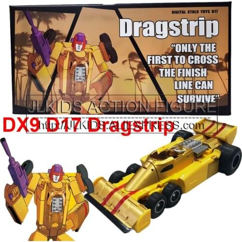 DX9 Transformation D-17 D17 Dragstrip Scout Menasor MP ATTILA G1 Action Figure Robot Toys