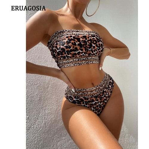 ERUAGOSIA Leopard Swimwear