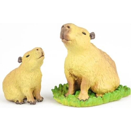 Original Japan Rement Animal Capybara Model Collectible Figurine Figure Toy Kids Gift