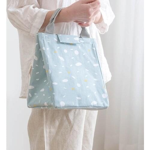 Insulated Heat Lunch Bags Thermal Women Picnic Bento Box Boys Thermo Pouch Fresh Keeping Food Container Accessory Product Items