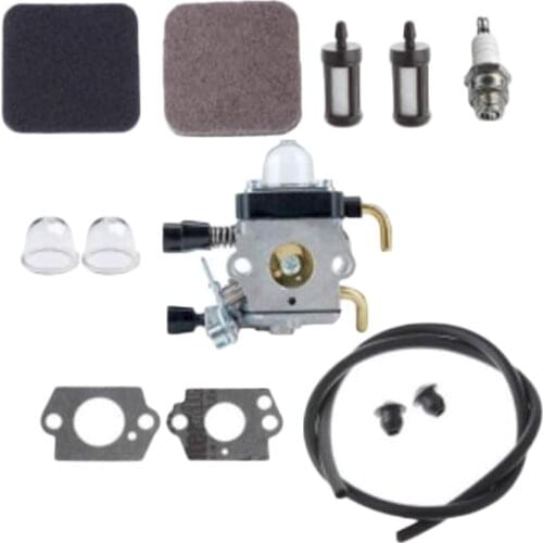 Carburetor Carb Assembly Kit For Stihl HS72 HS74 Hedge Trimmer Lawn Mower