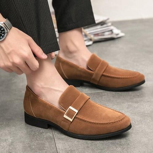 Mens Loafers High Quality Fashion Soft Comfortable Leather Loafers Casual Flats Driving Club Party Shoes For Men Moccasin
