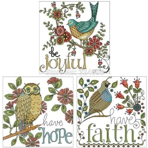 One of the branches patterns Counted Cross Stitch 11CT 14CT 18CT DIY Chinese Cross Stitch Kits Embroidery Needlework Sets