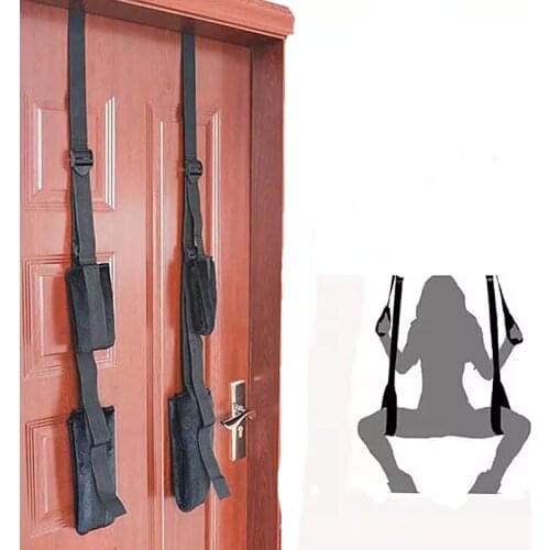BDSM Bondage Restraint Couples Games Handcuffs & Ankle Cuffs Sex Swing Bondage Set Fetish Slave Door Swing Sex Toys for Women