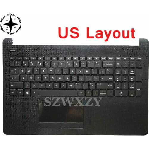 NEW Original FOR HP PAVILION 15-BW 15-BS 250 G6 255 G6 US Laptop keyboard with Palmrest Upper Cover 925010-001 925008-001