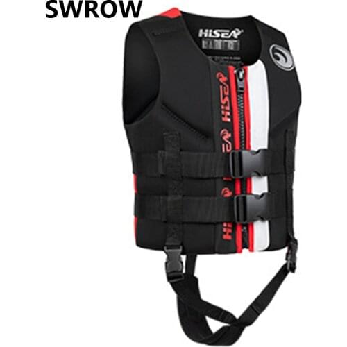 2021 new adult children life vest water sports neoprene life jacket for fishing boating rafting surfing water skiing life jacket