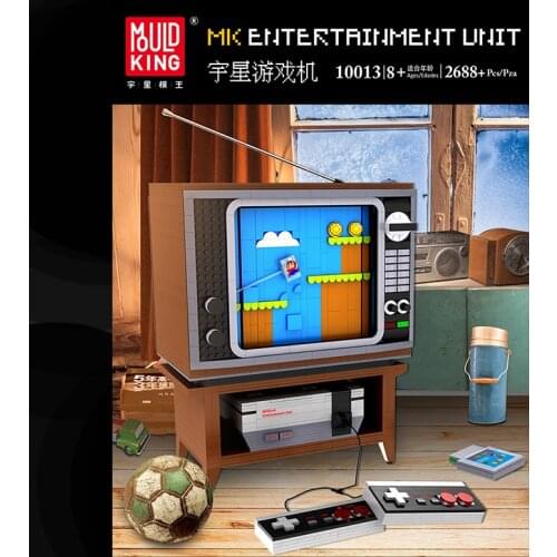 New Creative Ideas Video Game Series MOC Infernal FC Contras Model Kit Building Blocks PlayStations Bricks Kids Toys Fit 71374