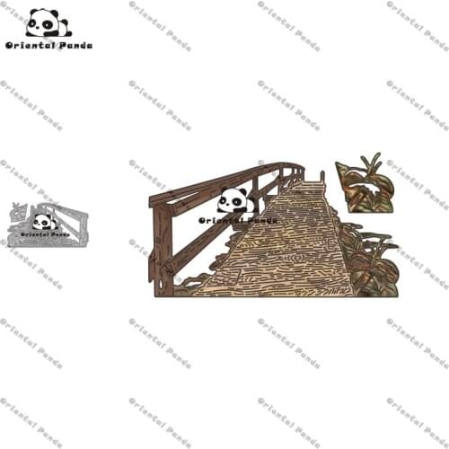 New Dies 2020 Dock path Metal Cutting Dies diy Dies photo album cutting dies Scrapbooking Stencil Card Making metal dies