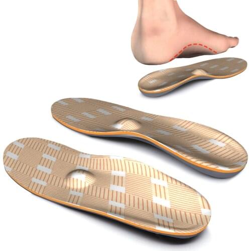 Memory Foam Plantar Fasciitis Arch Support Insoles Ease Heel Pain for Flat Feet Foot Men and Women Shoe Orthotic Inserts