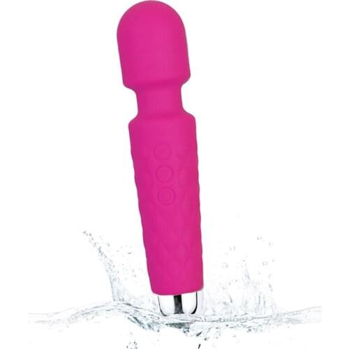 Personal Wand Massager Rechargeable, Cordless Handheld Back Massager, Handheld Portable Personal Massager for Back Neck Shoulder