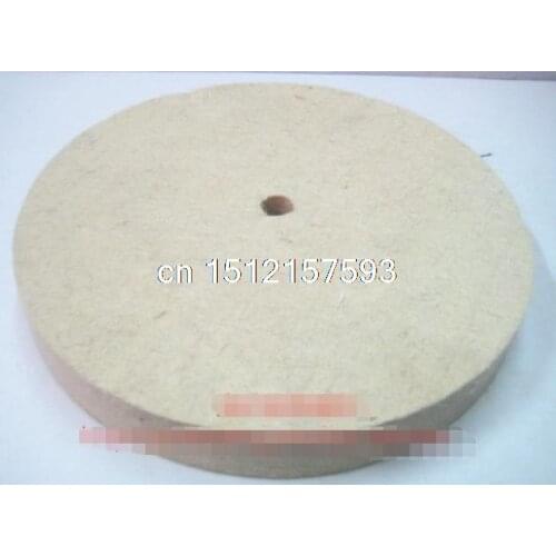 1pc 150mm Felt Wool Buffing Polishing Wheels Pads Polisher Size 150mm(OD)*30mm(TH)*10mm(ID)
